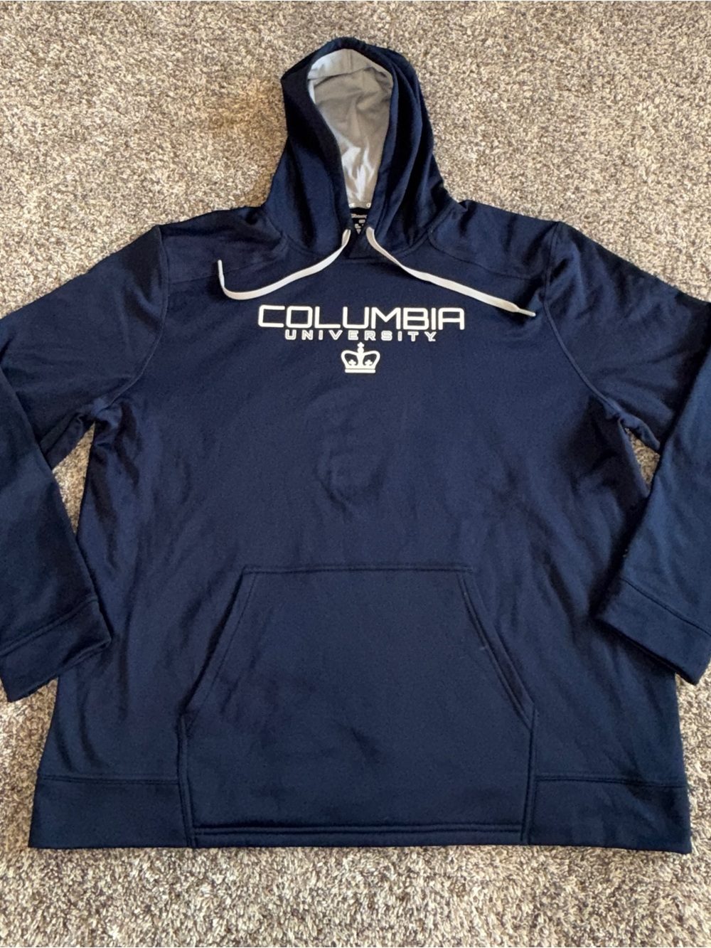 Columbia University Hoodie Mens 2XL Light Blue Sweatshirt Lions Ivy League